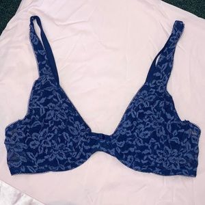 Flirtitude Royal Blue Bralette Size: L